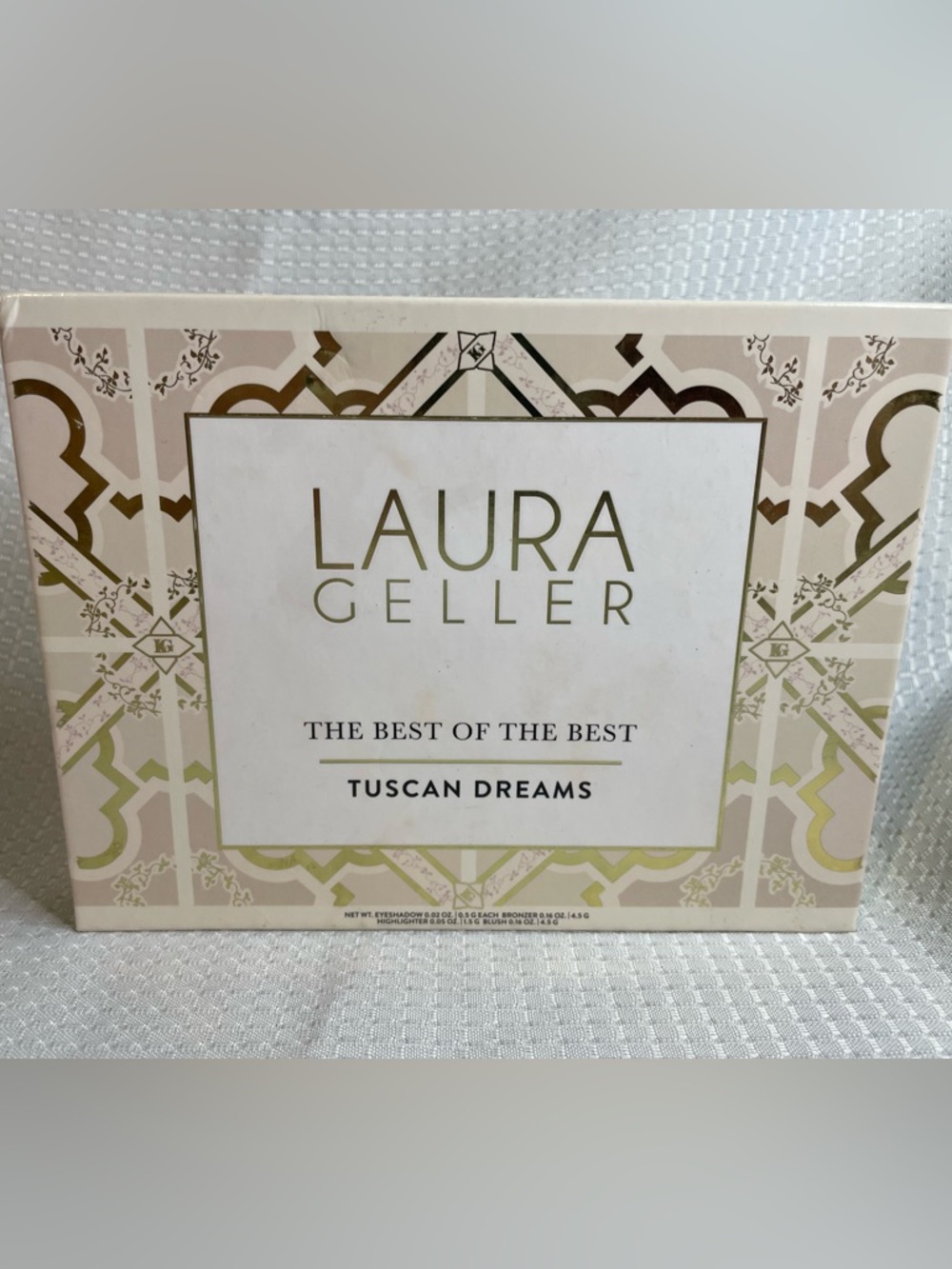 Laura Geller Makeup Pallet, The Best of the Best, Tuscan Dreams, New